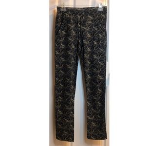 Floral Print Legging Pants pocket XL XXL